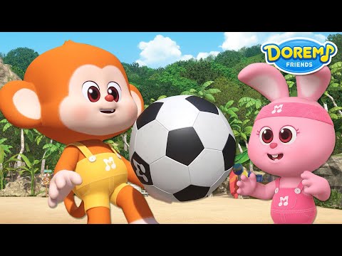 Stretching and Exercise Song│More Nursery Rhymes & Kids Songs│Doremi Friends