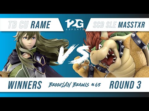 BrookLAN Brawls 63 - TB | CU | Rame (Lucina) v. SCB/SLE Masstxr (Bowser) - Winners Round 3