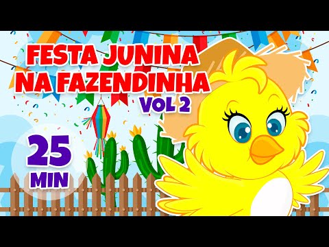 Festa Junina na Fazendinha vol 2 - Giramille 25 min | Desenho Animado Musical