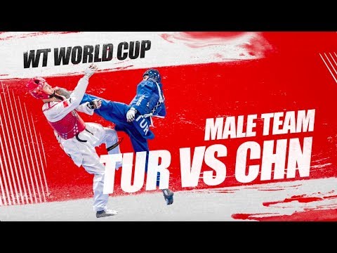 Male Team | TUR vs  CHN | 2018 World Taekwondo World Cup Team Championships