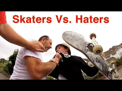 Skaters Vs. People 2018 (Scooters, Moms, Dads, Kids, Old People, Instant Karma, Bikers, Cars, Lady) Video
