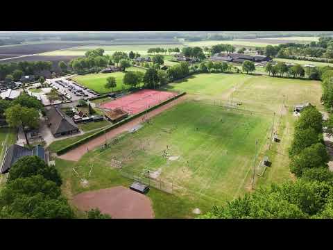 VV Dwingeloo in vogelvlucht 2022