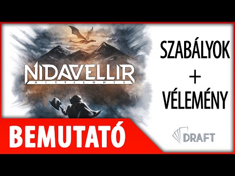 Nidavellir társasjáték bemutató - :: DRAFT :: Társasjáték vlog