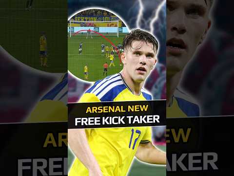GYOKERES Scored A Free-Kick And Exposed Arsenal #premierleague