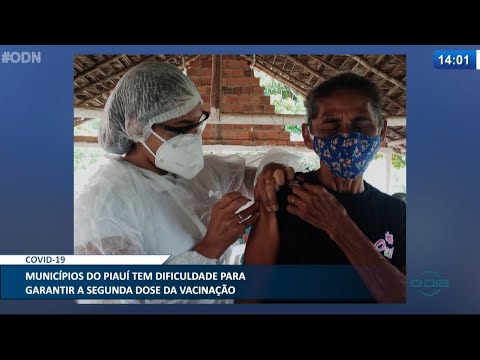 Municípios do Piauí têm dificuldade para garantir a segunda dose da vacinação 03 05 2021
