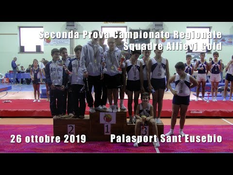 Seconda Prova Campionato Regionale GAM 2019 Squadre Allievi Gold