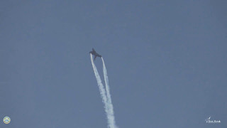 LCA Tejas performs a Vertical Loop