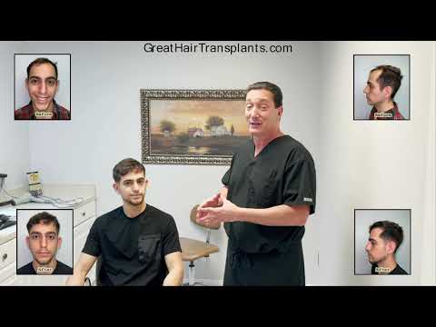 Dr. Brett Bolton patient Adrian MaxHarvest Procedure

