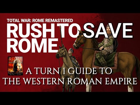 Tutorial: Survive as The Western Roman Empire in Total War: Rome Remastered