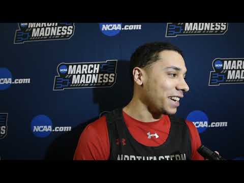 Former Westhill player Jordan Roland in the NCAA's with Northeastern