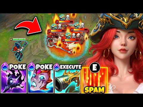 My All Time FAVORITE build in League of Legends... MAX POKE MISS FORTUNE!