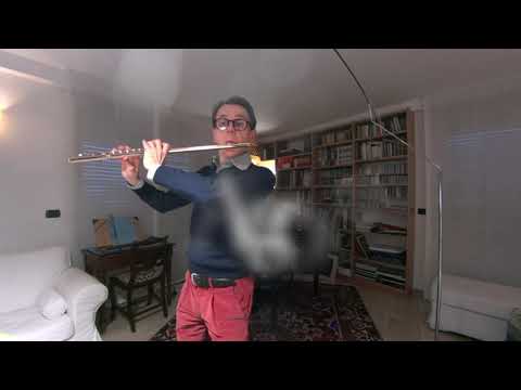 Giampaolo Pretto: The Quarantine Microconcerts - 3 - G. P. Telemann Fantasia in C major nr. 5 (HD)