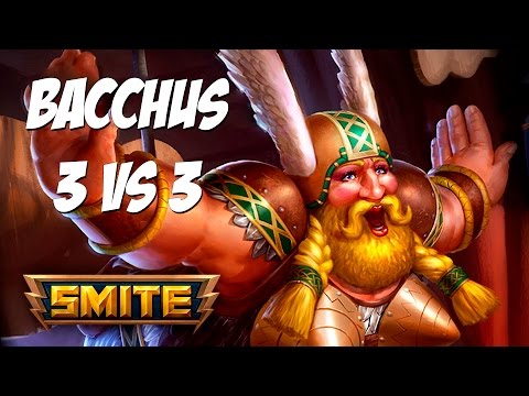 Comeback con el semental y el pesado del maincrah / Smite en Español / Bacchus 3 vs 3