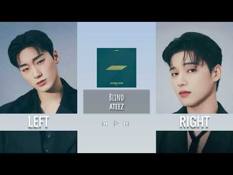 Ateez || Golden Hour Part. 1 || A Different Member Singing in Each Ear || Layered Vocals