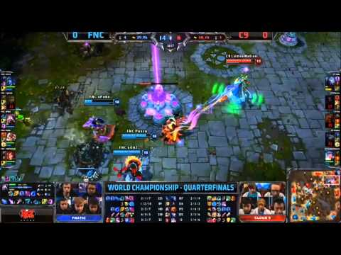 WCS Season3 Quarterfinal Cloud9 vs Fnatic 1set Highlight