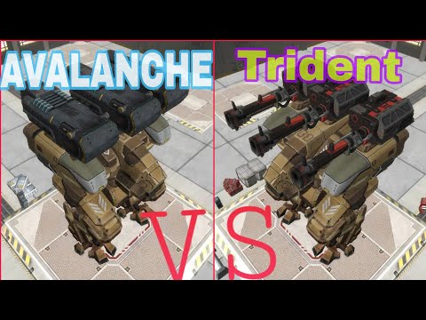 Trident vs Avalanche(Heavy Tulumbas)  War Robots