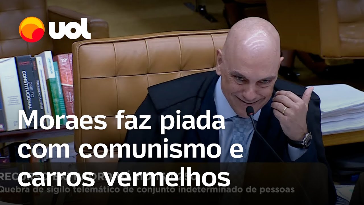 Moraes brinca sobre algoritmos e faz piada com compra de carro vermelho: ‘Meu comunismo’