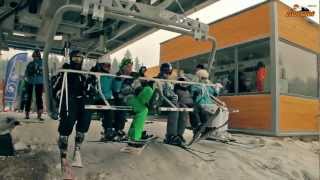 preview picture of video 'Złoty Groń w Istebnej Otwarcie stoku narciarskiego'