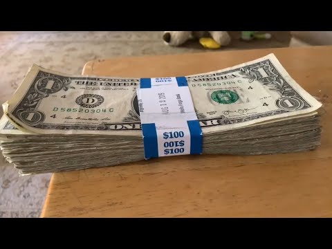 Unintentional ASMR | In search for lucky $100 dollar 💸 (ASMR crinkle )