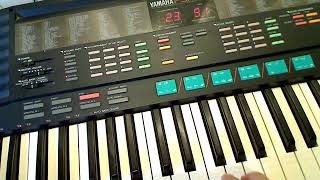 Video thumbnail for YAMAHA PSR 48 (sound and styles demonstration) HiQ sound by Keyboards - review - repair