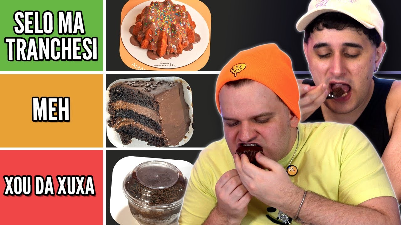 PROVANDO e RANQUEANDO BOLOS de CHOCOLATE