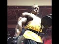 Arm day 7 Weeks out from Olympia Dwayne Quamina