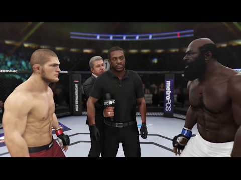 Khabib vs. Kimbo Slice (EA Sports UFC 3) - Crazy UFC 👊🤪