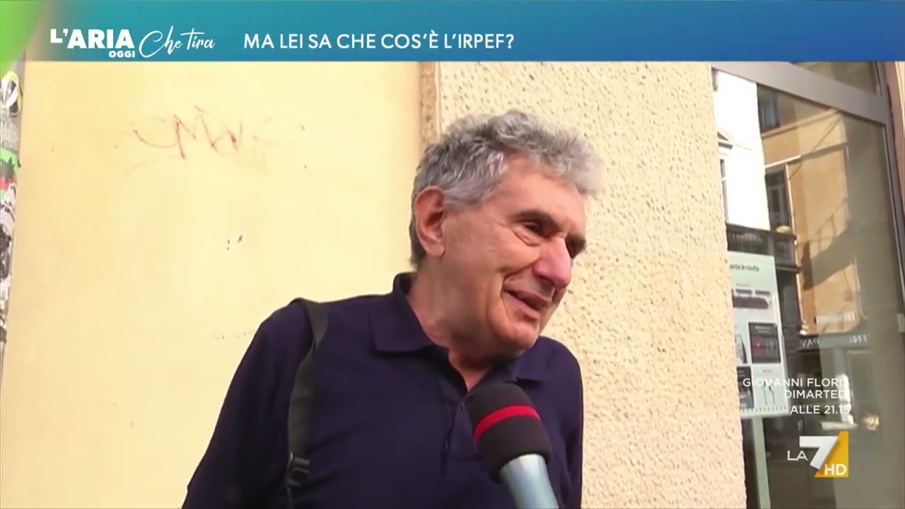 Ma lei sa cos'è l'Irpef?