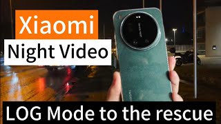 🌙🎥 Xiaomi 17 Ultra – Night Video Test | Can Log Mode Rescue the Night?