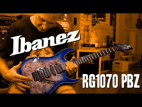 Ibanez RG1070 PBZ - First Week Impressions (with a bunch of amps)