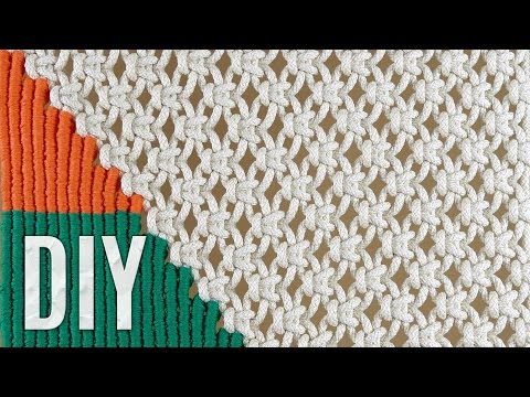 DIY Macrame Wall Hanging Leaves with Flower