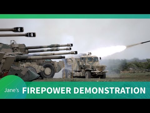 Rheinmetall Denel Munition demonstriert seine Feuerkraftfähigkeiten