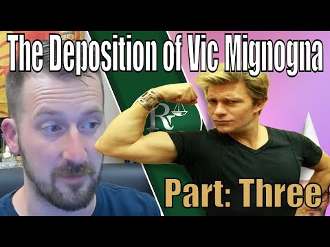 Vic Mignogna Deposition Part 3
