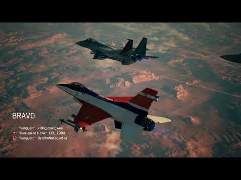 Cipher Dominates Roca Roja (Ace Combat 7)