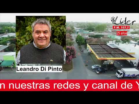 Referente de la Asociación Italianos de Chacabuco, Leandro Di Pinto