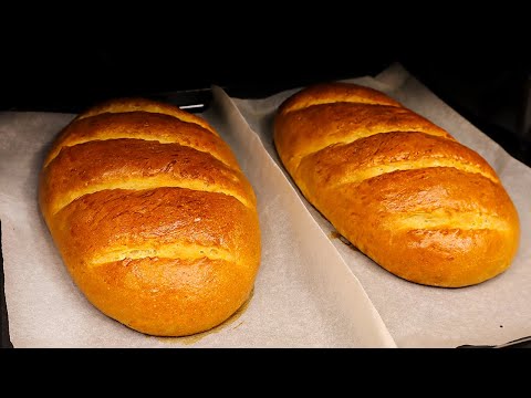 I don't buy bread anymore! New perfect recipe for quick bread in 5 minutes. baking bread