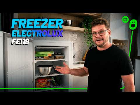 Sem espaço no congelador? o Freezer Electrolux FEI19 resolve e muito bem!