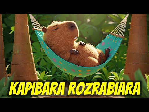 KAPIBARA ROZRABIARA 🦦🎉 - WESOŁA PIOSENKA DLA DZIECI O KAPIBARZE - KOCIE MELODIE 😸🎶