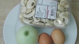 3 ingredientes para un revuelto de champiñones