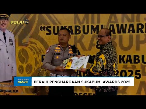 IPDA SANDI PRAJA RAIH &ldquo;SUKABUMI AWARDS 2025&rdquo; ATAS DEDIKASI DIRIKAN SEKOLAH GRATIS