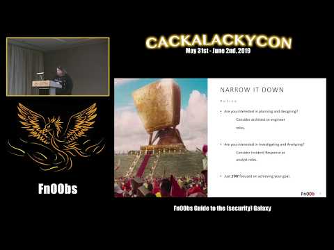 CackalackyCon1 - Fn00b's - Fn00b's Guide to the (security) Galaxy