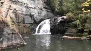 preview picture of video 'Potters Falls, Six Mile Creek Gorge Trail, Ithaca, NY'