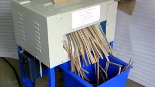 Video of Cardboard Shredder Machine