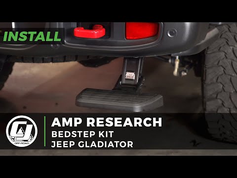2020-2021 Jeep Gladiator Install | AMP Research BedStep Kit