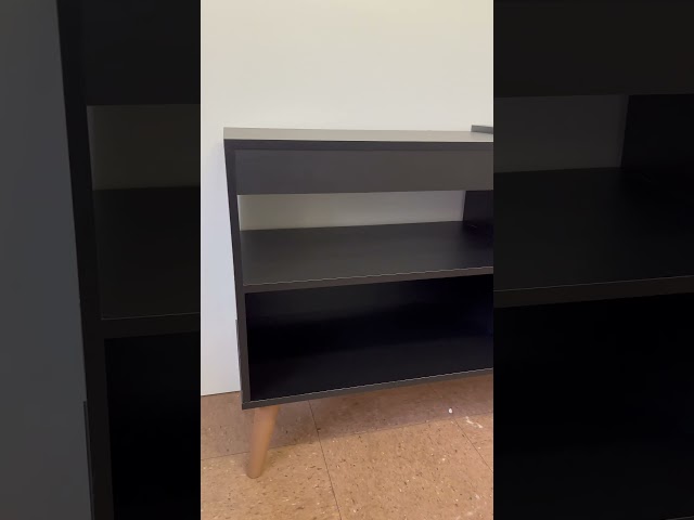 Rack para TV Até 55 Polegadas Roma 1 Porta 2 Prateleiras Branco Fosco - Panorama Móveis