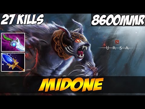 MidOne 8600 MMR Plays Ursa vol 5 - Dota 2