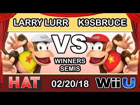 HAT 10 - Larry Lurr (Diddy Kong) Vs. K9sBruce (Diddy Kong) Winners Semis - Smash 4