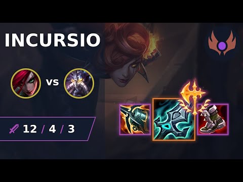 [ Incursio ] Katarina MID vs Kassadin | OCE MASTER | LOL Season 2024