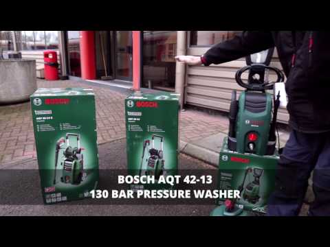 Bosch AQT Pressure Washers - Exclusive Overview Video Guide
