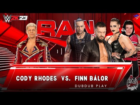 Cody Rhodes def. Finn Balor #wwe #raw #codyrhodes #judgementday